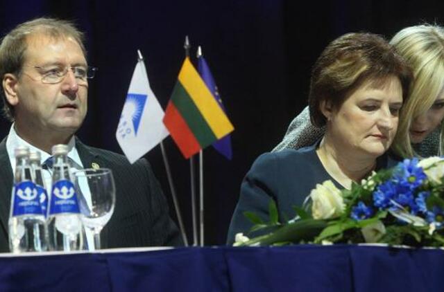 Viktoras Uspaskichas Loretą Graužinienę paragino nebūti politikos zombe