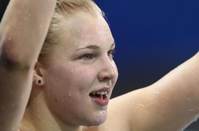 Daugiausiai simpatijų sporto žurnalistai skyrė plaukikei Rūtai Meilutytei