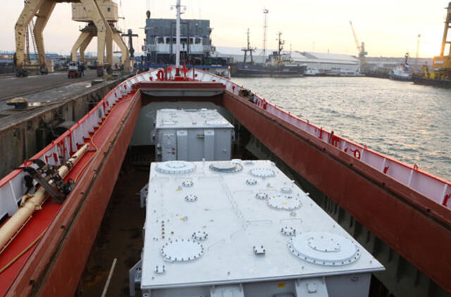 Klaipėdą pasiekė „NordBalt" transformatoriai