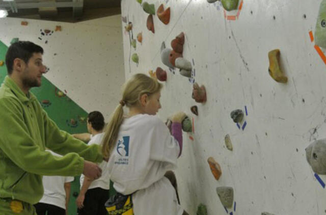 Klaipėdiečiai kopė siena vardan vilties