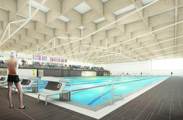 Klaipėdos baseinas turės ir nardymo šachtą