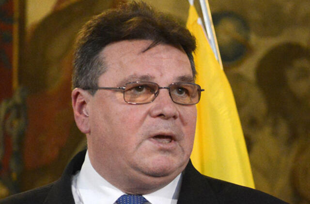 Linas Linkevičius apie Rusijos krachą: džiaugtis nėra ko