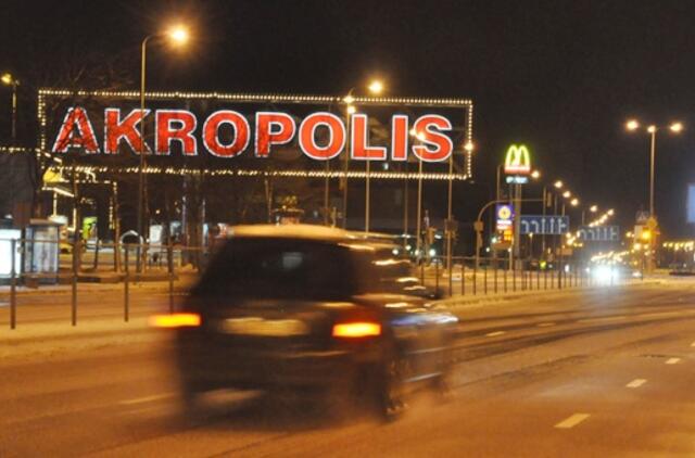 Per šventes keisis "Akropolių" darbo laikas