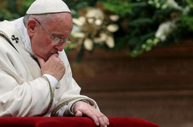 Popiežius Pranciškus: atverkime širdis Dievui