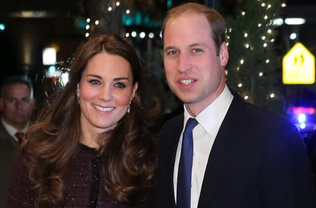 Princas Viljamas su žmona Keite atvyko į Niujorką