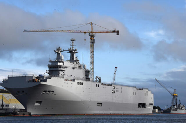 Rusija kartoja, kad "Mistral" laivai jai nereikalingi