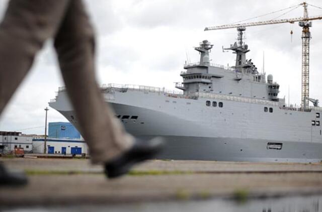 Rusijai nebereikia "Mistral" laivų