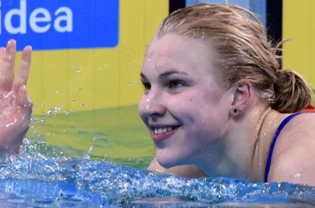 Rūtai Meilutytei - pasaulio pirmenybių auksas