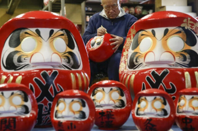 Sėkmės talismanas „Daruma“