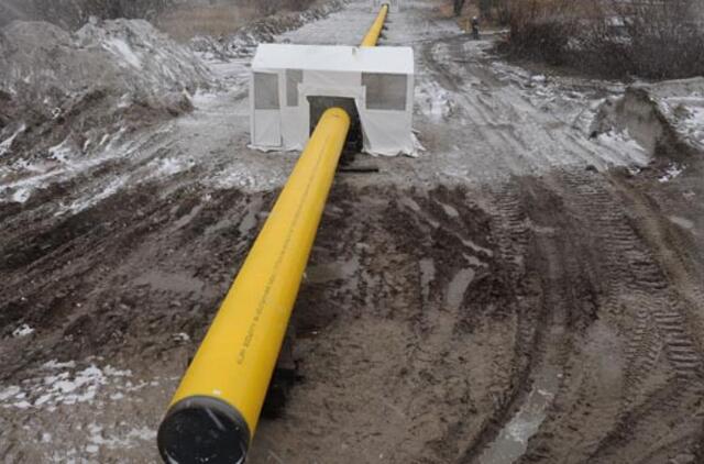 SGD terminalo dujotiekis bus baigtas pavasarį