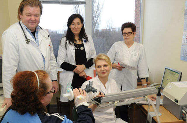 Visos įmanomos kvėpavimo takų ligų diagnostikos ir gydymo galimybės