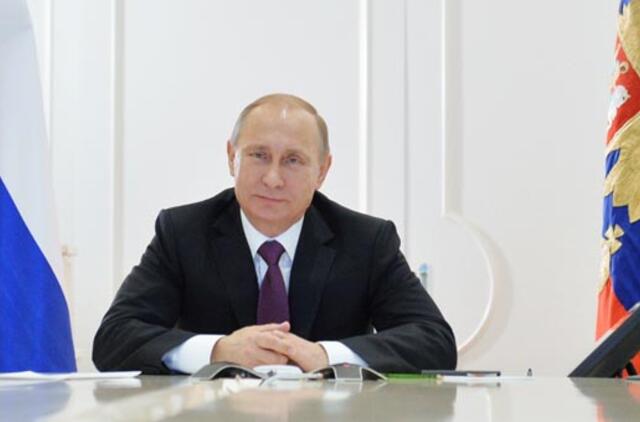 Vladimiras Putinas džiaugiasi, kad Krymas "grįžo namo"