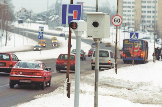 Žiemą kelyje reikia ypatingo atidumo