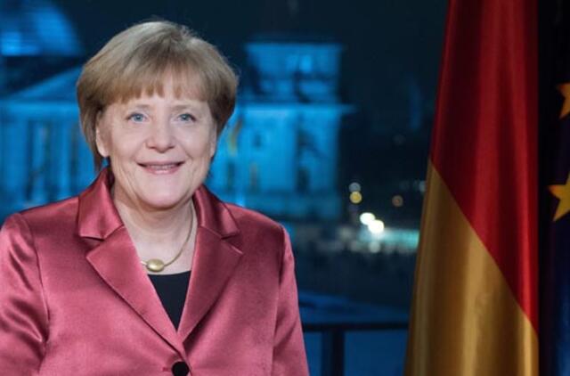 Angela Merkel pasveikino Lietuvą tapus 19-ąja euro zonos nare