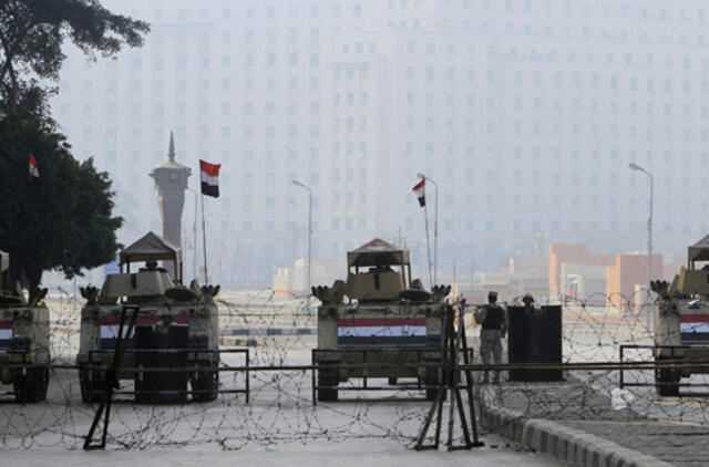 Egipto sukilimo trijų metų sukakties proga mieste sustiprintas saugumas