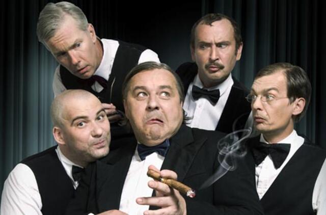 Legendinis Keistuolių teatro aktorių kvintetas Intymi (-ių) vyrų trupė "Erelis" grįžta į sceną