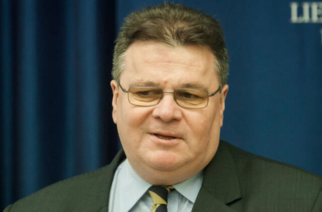 Linas Linkevičius apie santykių atšilimą su Rusija: tikrai ne laikas apie tai kalbėti