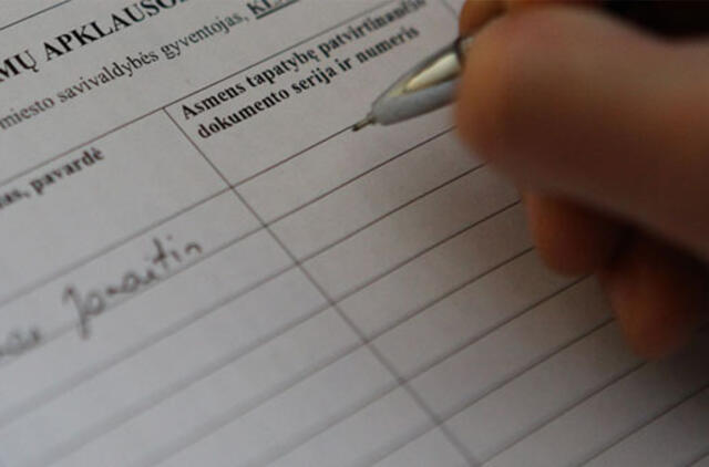 Partijos parašų pririnko su kaupu