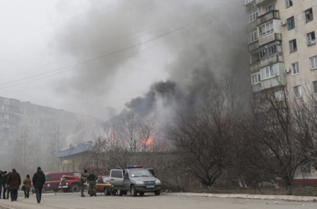 Separatistai neigia savo dalyvavimą atakose Mariupolyje