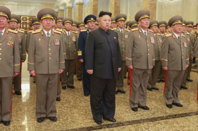 Šiaurės Korėja pakomentavo JAV įvestas sankcijas