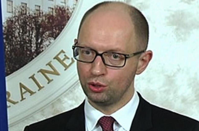 Ukrainos premjeras ragina surengti JT Saugumo Tarybos susitikimą