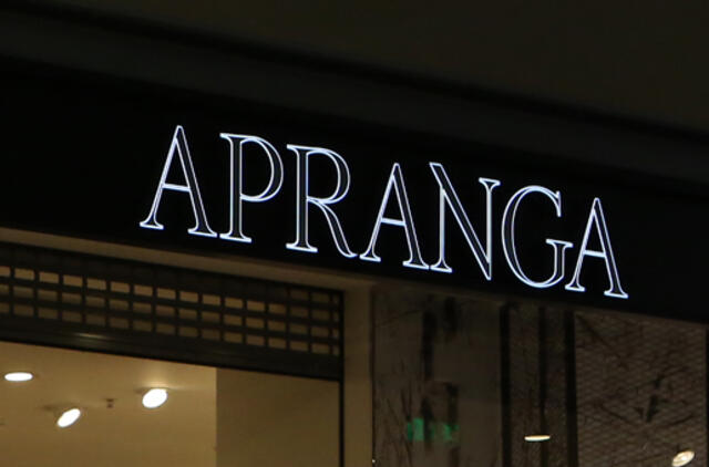 "Aprangos" grupės apyvarta labiausiai augo Estijoje