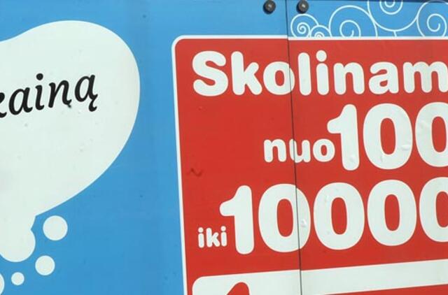 Išviliojo banko kodus ir paėmė greitųjų kreditų