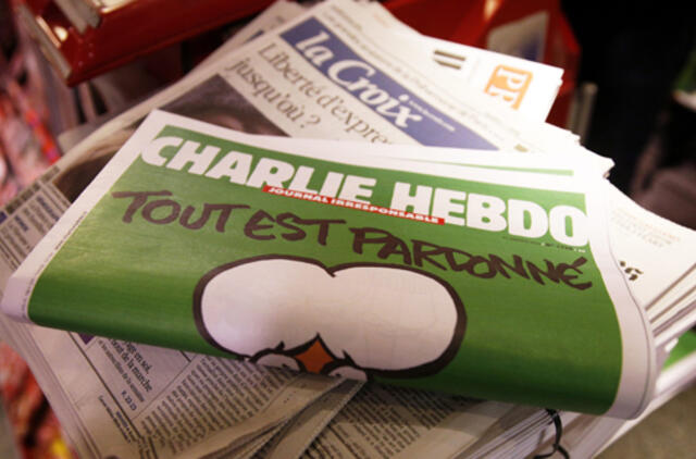 Naujas "Charlie Hebdo" numeris kol kas nepasirodys