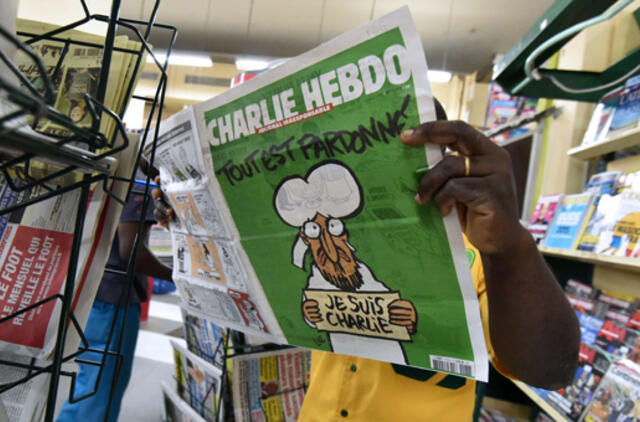 Pakistano opozicijos politikas siūlo 200 000 dolerių už "Charlie Hebdo" savininko nužudymą