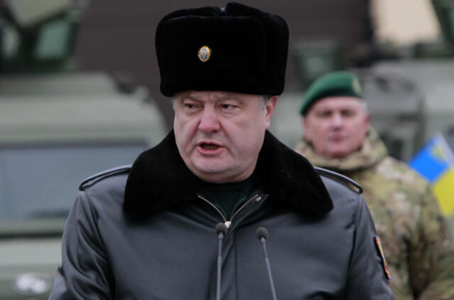 Petro Porošenka: Rusija keliaus į Hagos teismą dėl įvykdytos Krymo aneksijos