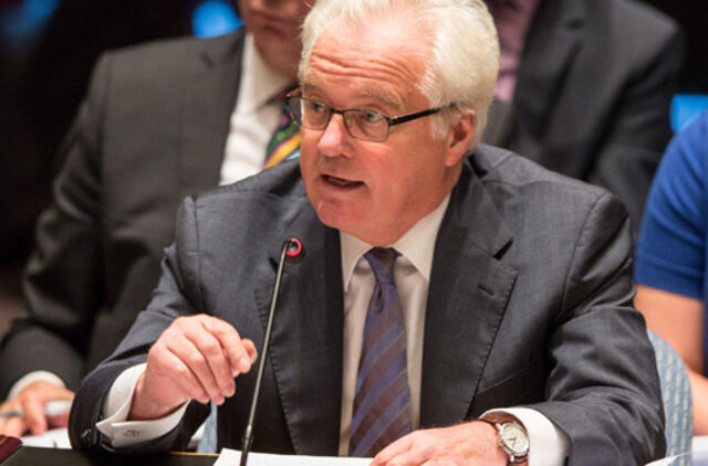 Rusija kritikuoja Petro Porošenkos reikalavimą dėl taikdarių dislokavimo Rytų Ukrainoje