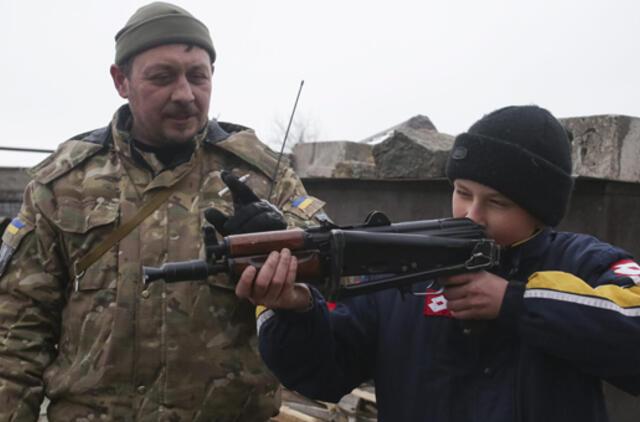 Separatistai pastarąją parą 30 kartų apšaudė Kijevo karių pozicijas