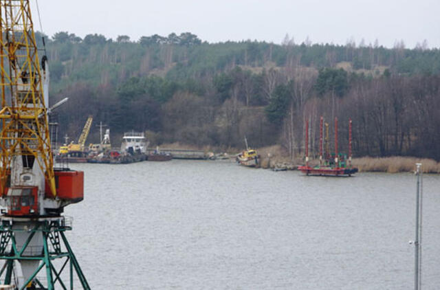 Suplanuota marių pakrantė Smiltynėje