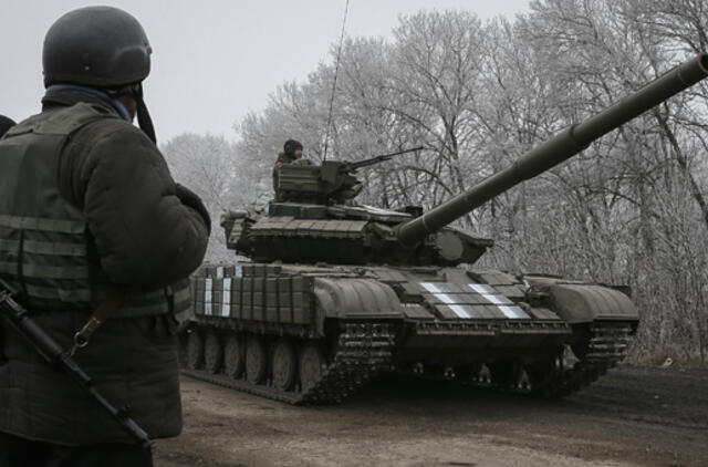 Ukrainos kariškių duomenimis, separatistai mažiausiai šešis kartus pažeidė paliaubas