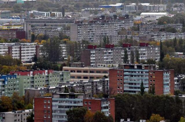 Vilniuje ir Klaipėdoje namų pasiūlos kainos pernai augo, Kaune – mažėjo