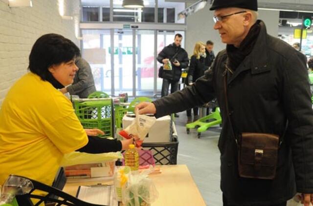 Klaipėdiečiai "Maisto bankui" dosnūs