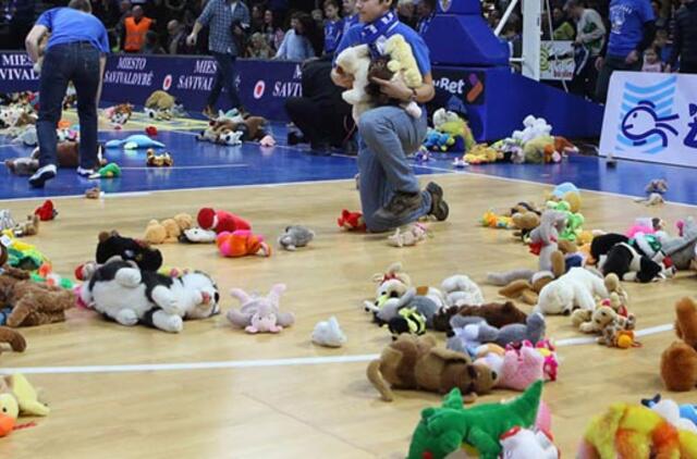 Klaipėdoje - "Žaislų lietaus" rekordas