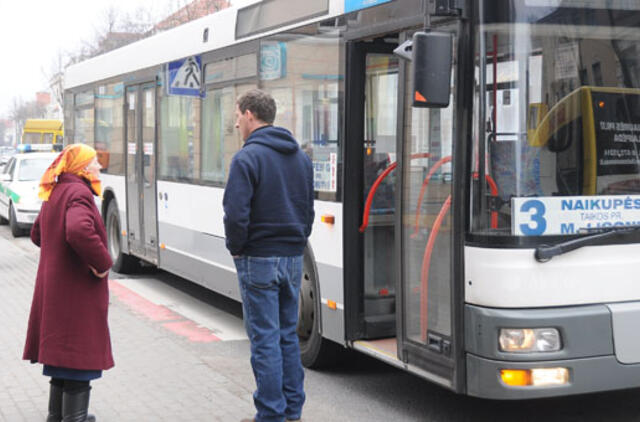 Klaipėdoje perėjoje partrenkta mergina