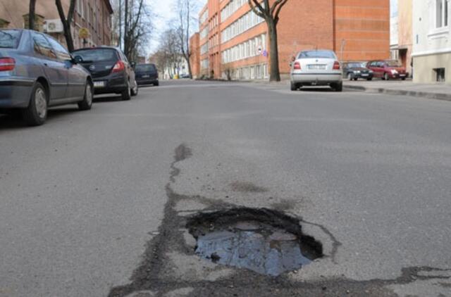 Klaipėdos gatvių remontui - daugiau lėšų