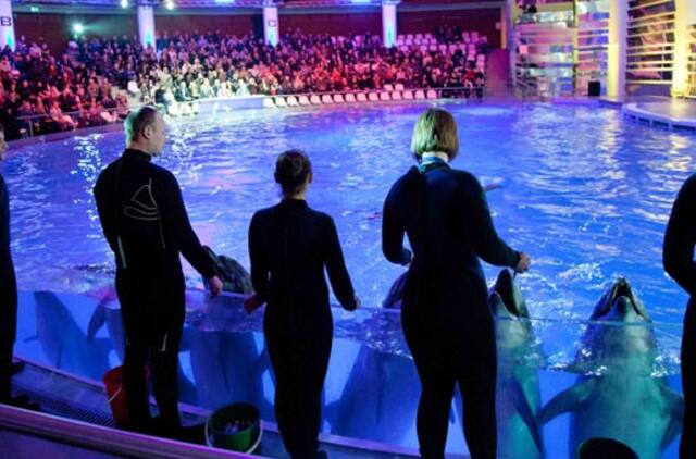 Senjorams - nemalonus delfinariumo siurprizas