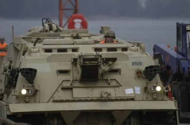 Lietuvoje keičiasi JAV karių pamaina