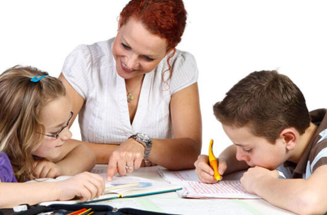 Namų darbai - ne tėvams