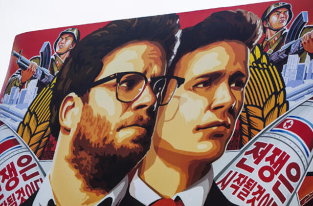 Pietų Korėjos aktyvistai planuoja į Pchenjaną pasiųsti filmo "Interviu" kopijų