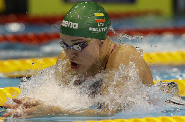 Plaukikė Rūta Meilutytė Didžiojoje Britanijoje iškovojo dar vieną pergalę