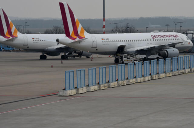 Po "Airbus A320" katastrofos dalis "Germanwings" pilotų atsisako dirbti