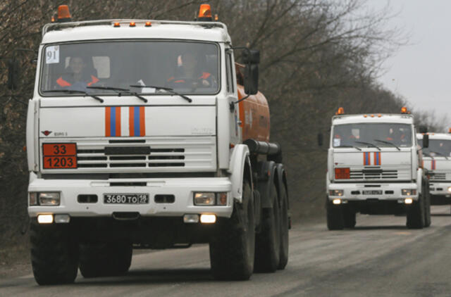 Rusija vėl siunčia pagalbos vilkstinę į Rytų Ukrainą