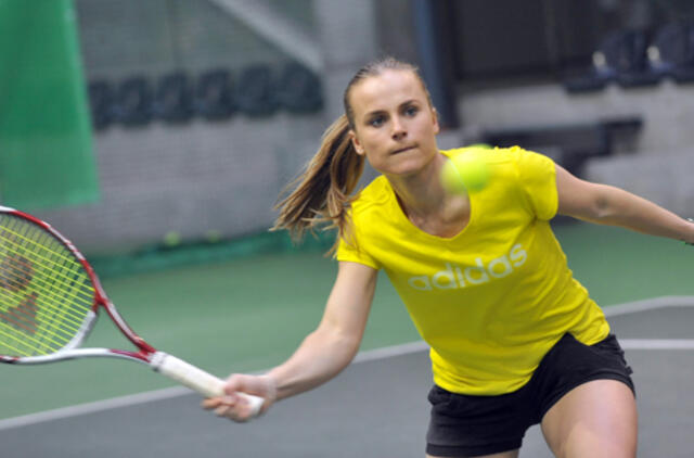 Tenisininkė Lina Stančiūtė WTA reitinge pakilo į 588-ąją vietą