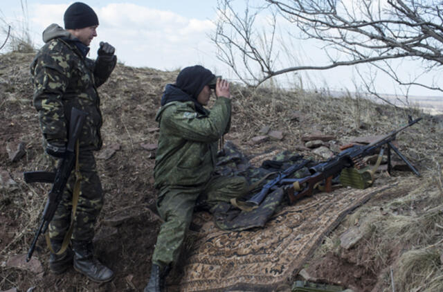 Ukraina kaltina separatistus paliaubų pažeidimais