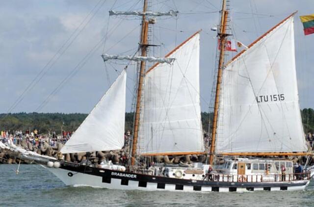 Jūros šventė pakvies į baltų burių fiestą