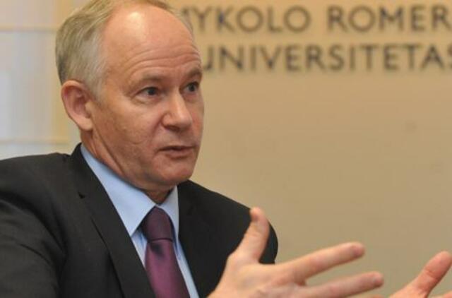 Naujasis Mykolo Romerio universiteto rektorius Algirdas Monkevičius: Teisininkų Lietuvoje dar trūksta